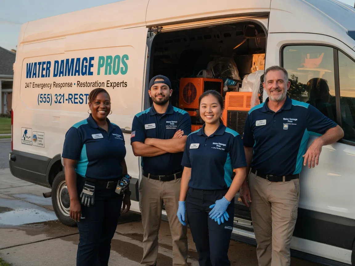 Water Damage Restoration company in Mounds, OK