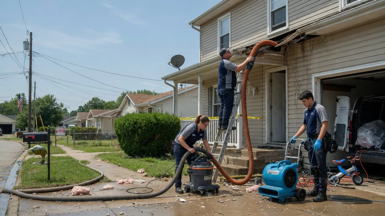 Water Damage Restoration in Mounds, OK near me